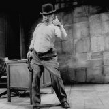 Actor J. Carrol Naish Performing in a Scene from the Play "Memory of Two Mondays"