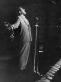 Dizzy Gillespie Singing in Nightclub