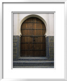 Door in the Quartier Des Andalous, Medina, Fes El Bali, Fez, Morocco, North Africa, Africa