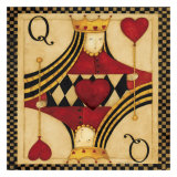 Queen Poker Poster