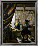 The Painter (Vermeer's Self-Portrait) and His Model as Klio