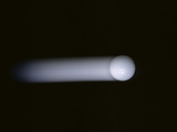 A Golf Ball Traveling at High Speed