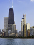 Chicago Skyline and John Hancock Building, Chicago, Illinois