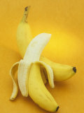 Buy Peeled and Unpeeled Bananas (Musa Accuminata), Cavendish Variety at AllPosters.com