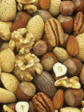 Nuts, Pecan, Walnut, Hazel and Almond
