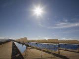 Solar Panels for Electricity Generation, Mojave Desert, California, USA