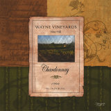 Chardonnay Wine Label