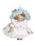 Buy Blonde Girl with Curls, 1920 at AllPosters.com