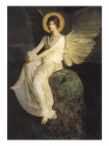 Winged Figure Seated Upon a Rock, 1900