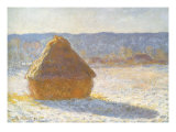 Haystack in Winter, 1891