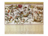 Buy Backer's Star Chart, 1709 at AllPosters.com