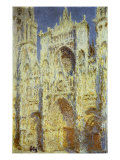 Rouen Cathedral, West Facade, Sunlight, 1894
