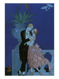 By the Railing, 1921