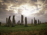 Buy Stone Circle from Between 3000 and 1500Bc, Callanish, Isle of Lewis, Outer Hebrides, Scotland at AllPosters.com