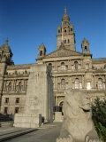 George Square and City Chambers, Dating from 1888, Glasgow, Scotland, United Kingdom, Europe