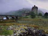 Eilean Donan Castle, Standing Where Three Lochs Join, Dornie, Highland Region, Scotland, UK