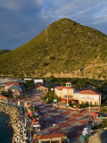 Whathey Pier Cruise Ship Terminal, Philipsburg City, St. Maarten, Dutch Antilles, West Indies