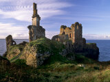 Sinclair Castle Near Wick, Caithness, Scotland, United Kingdom, Europe
