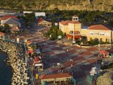 Whathey Pier Cruise Ship Terminal, Philipsburg City, St. Maarten Island, West Indies