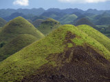 Chocolate Hills, a Famous Geological Curiosity, Bohol, the Philippines, Southeast Asia