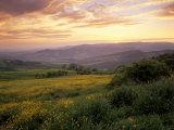 Sunset over Val D