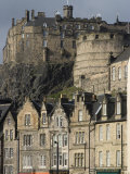 Buy View of Edinburgh Castle from Grassmarket, Edinburgh, Lothian, Scotland, United Kingdom, Europe at AllPosters.com