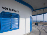 Building on Oak Street Beach, Chicago, Illinois, United States of America, North America