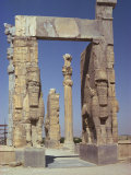 Gateway of Xerxes, Persepolis, UNESCO World Heritage Site, Iran, Middle East