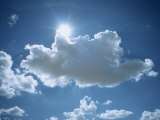 Buy Sun Emerging from Behind Cloud, Near Mariental, Namibia, Africa at AllPosters.com