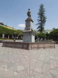 Plaza De La Independencia in Santiago De Queretaro, Queretaro State, Mexico