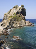 Buy Church of Agios Ioannis, Used in the Film Mamma Mia, Skopelos, Sporades Islands, Greece at AllPosters.com
