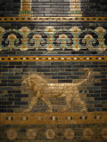 Glazed Tiles of Nebuchadnezzar's Babylon, Pergamon Museum, Berlin, Germany, Europe