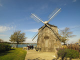 Model of Beebe Windmill, Sag Harbor, the Hamptons, Long Island, New York State, USA