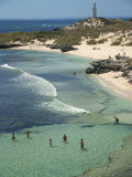 Bathurst Lighthouse, the Basin, Rottnest Island, Perth, Western Australia, Australia, Pacific
