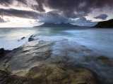 Buy Looking Towards Isle of Rum at Twilight, Isle of Eigg, Inner Hebrides, Scotland, UK at AllPosters.com