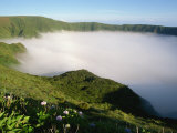 Buy Cloud in Crater, Caldeira, Faial, Azores, Portugal, Europe at AllPosters.com