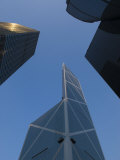 Skyscrapers, Bank of China Building in Centre, Central, Hong Kong, China