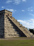 El Castillo, Pyramid Dedicated to the God Kukulcan, Chichen Itza, Yucatan, Mexico