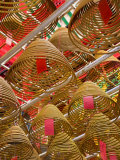 Incense Coils at the Man Mo Chinese Temple, Central District, Hong Kong Island, Hong Kong, China