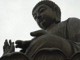 Big Buddha Statue, Po Lin Monastery, Lantau Island, Hong Kong, China