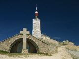 Summit of Mont Ventoux in Vaucluse, Provence, France, Europe