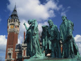 Monument to the Burghers of Calais by Rodin, Calais, Nord Pas De Calais, France