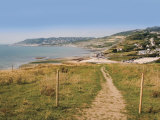 Charmouth, Jurassic Coast, UNESCO World Heritage Site, Dorset, England, United Kingdom, Europe Photographic Print