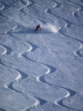 Skiers in Powder Snow