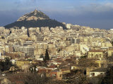 View Towards Lycabetos, Athens, Greece, Europe