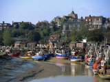 Fishing Boats on River Rother, Rye, Sussex, England, United Kingdom, Europe