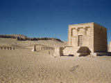 Temple at Tuna El-Gebel, Near Ashmunen, Egypt, North Africa, Africa