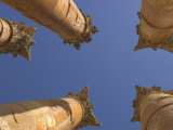 Columns and Capitals, Temple of Artemis, Jerash, Jordan, Middle East