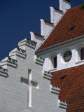 Detail of the Kvaerndrup Church, Funen, Denmark, Scandinavia, Europe