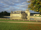 Lake and Castle at Chantilly, in Picardie, France, Europe